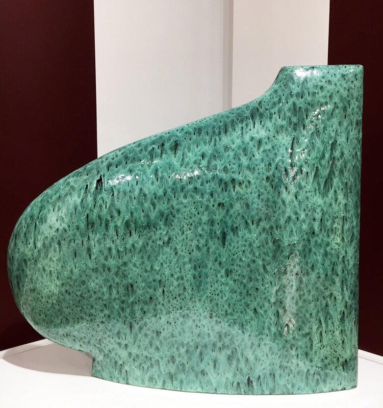 James Marshall, ‘Green/Black 317’, 2008, Sculpture, Glazed Ceramic, Duane Reed Gallery