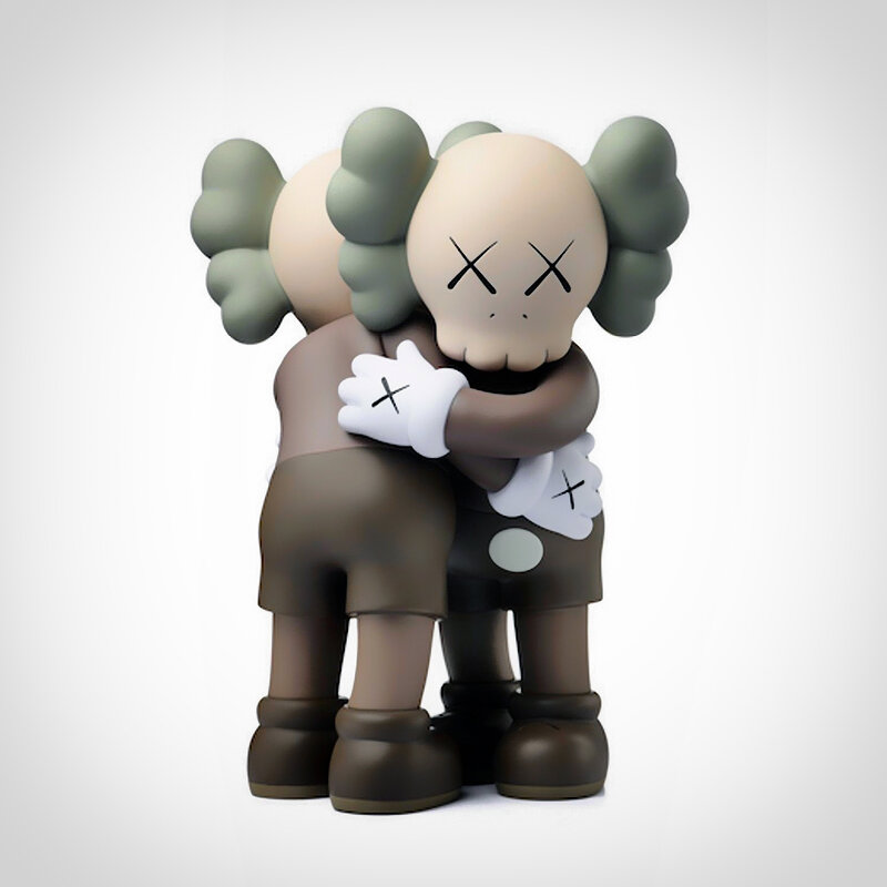 KAWS, ‘Together (Brown)’, 2018, Sculpture, Painted cast vinyl figure, Tate Ward Auctions