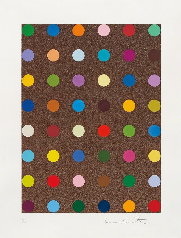 Damien Hirst, ‘Carvacrol’, 2008, Print, Screenprint in colours, with bronze glitter, on wove paper, with full margins, Phillips