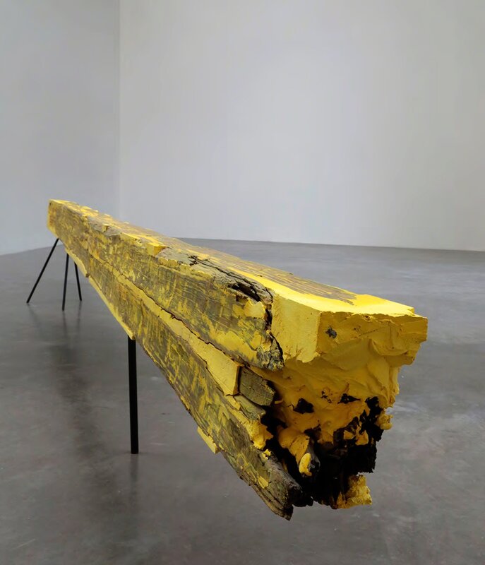 Adrián Villar Rojas, ‘From the series 'Los Teatros de Saturno'’, 2014, Sculpture, Iron, wood and pigmented gesso, Marian Goodman Gallery