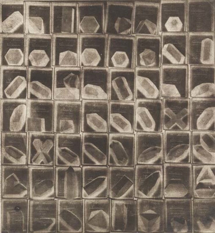 Gábor Kerekes, ‘Crystals in Box, 2000’, 2000, Photography, Pigmented Silver Print unmounted, Contemporary Works/Vintage Works