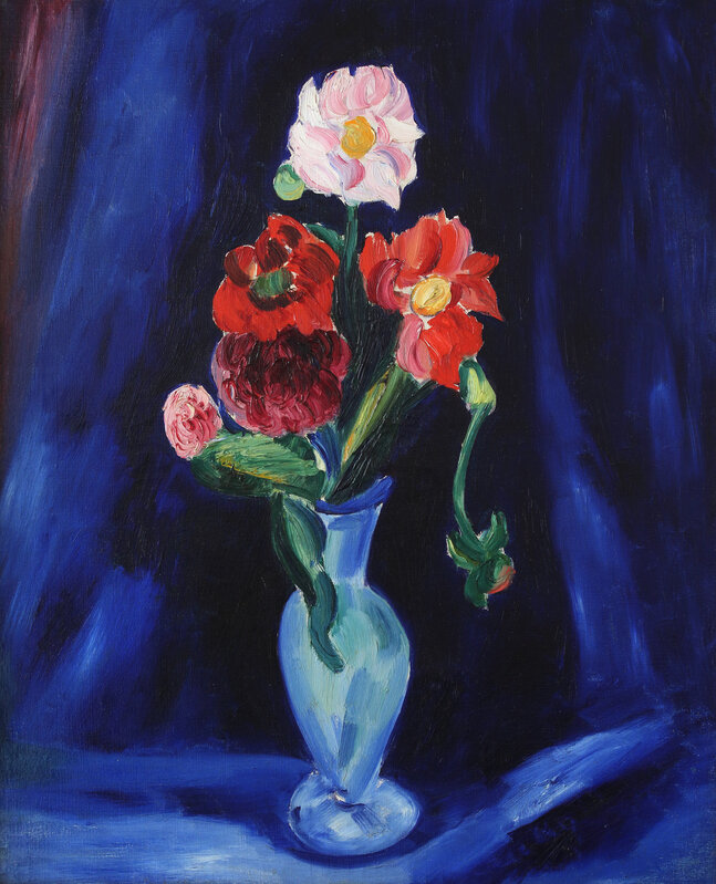 Marsden Hartley, ‘Flowers’, 1928-1929, Painting, Oil on canvas, Alexandre Gallery