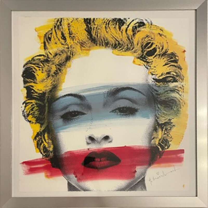 Mr. Brainwash, ‘Madonna’, 2009, Print, Silkscreen and acrylic on paper, Artsy x Capsule Auctions