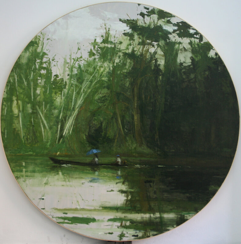 Calo Carratalá, ‘Sailing from Leticia to Santa Rosa’, 2010, Painting, Oil on canvas, Artistics