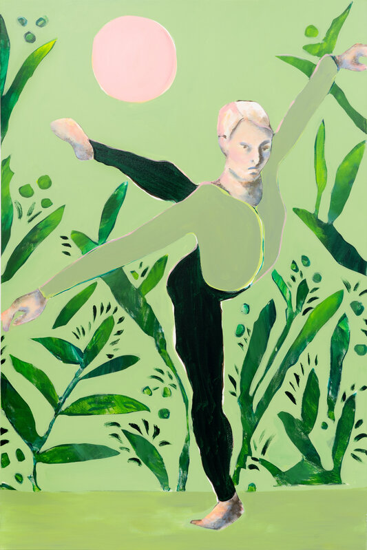 Erin Armstrong, ‘In The Teetering Jungle’, 2023, Painting, Acrylic on Canvas, Duran Mashaal