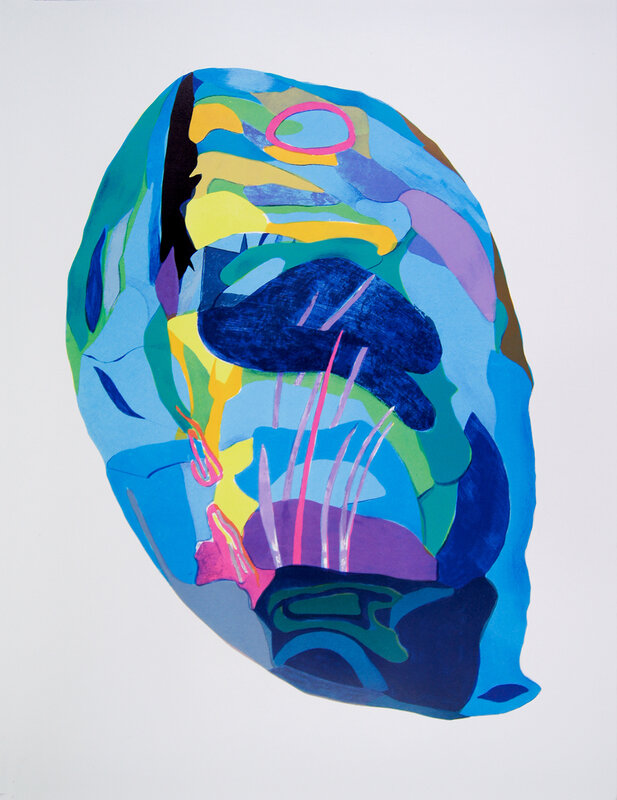 Zuza Kosinska, ‘Paua Power’, 2014, Print, 16-colour lithograph, Auckland Print Studio