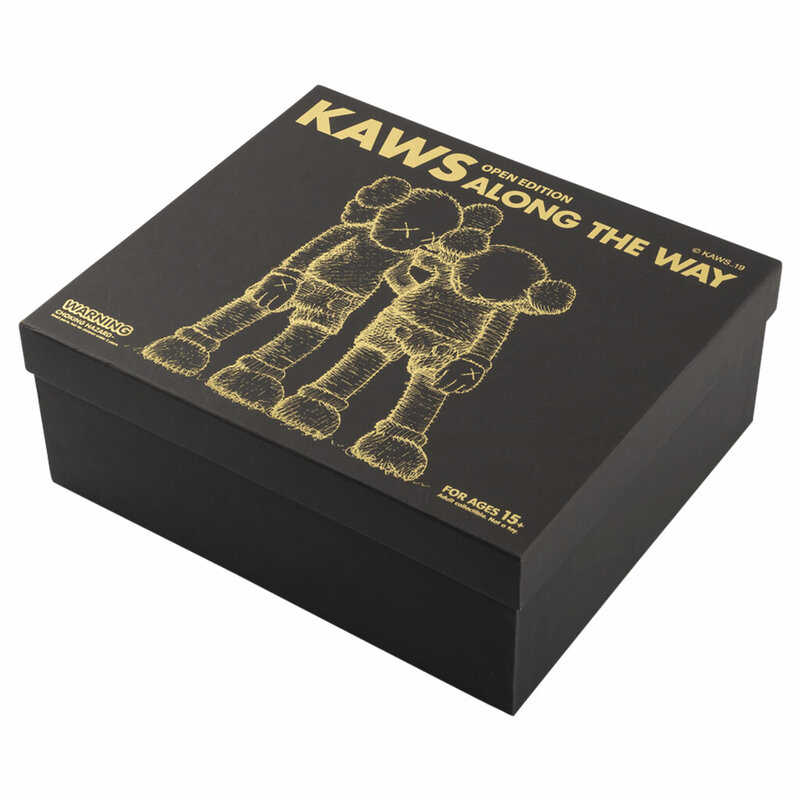 KAWS, ‘Along The Way (Black)’, 2019, Sculpture, Vinyl, paint, Lucky Cat Gallery