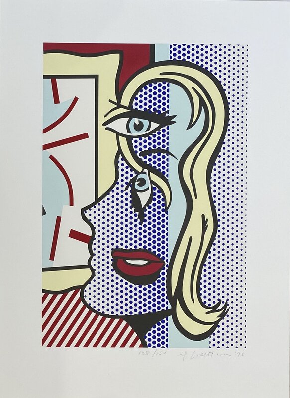 Roy Lichtenstein, ‘Art Critic’, 1996, Print, Screenprint on 300 gram somerset textured paper, Fine Art Mia