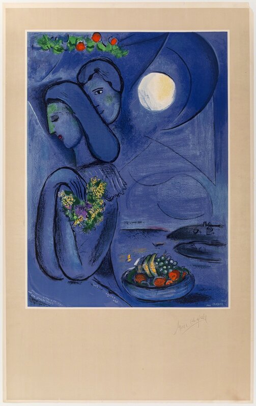 Charles Sorlier after Marc Chagall, ‘Saint Jena Cap’, 1952, Print, Lithograph in colors on paper, Heritage Auctions
