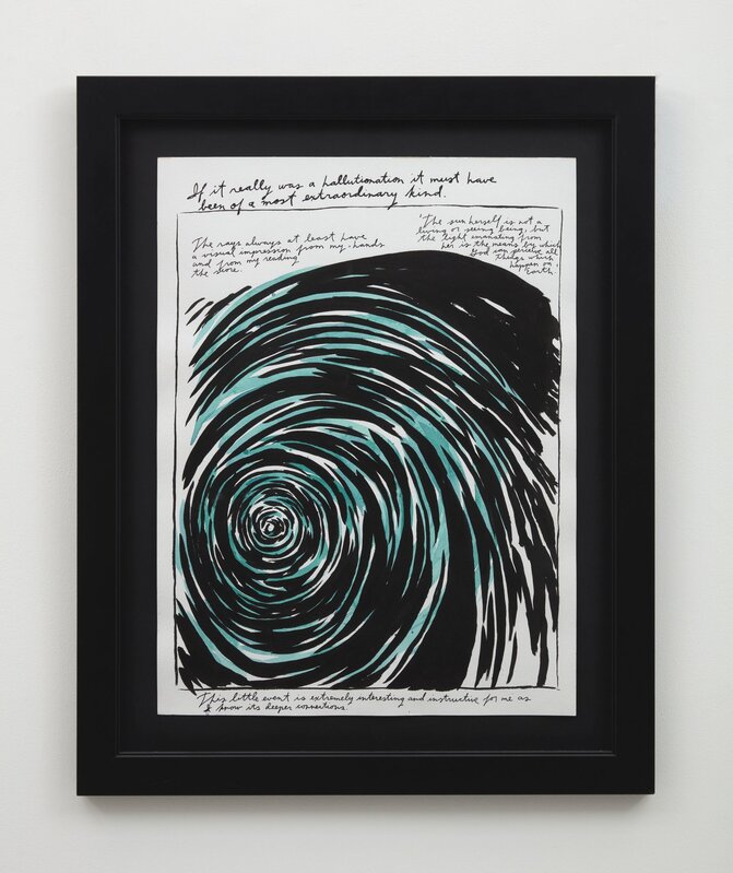 Raymond Pettibon, ‘Untitled’, 2000, Drawing, Collage or other Work on Paper, Ink and watercolor on paper, Dranoff Fine Art