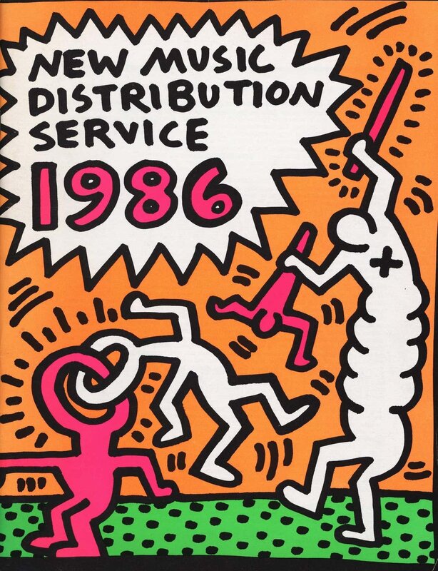 Keith Haring, ‘Keith Haring illustated New Music Distribution Serviced  1986’, 1986, Ephemera or Merchandise, Offset-printed publication, Lot 180 Gallery