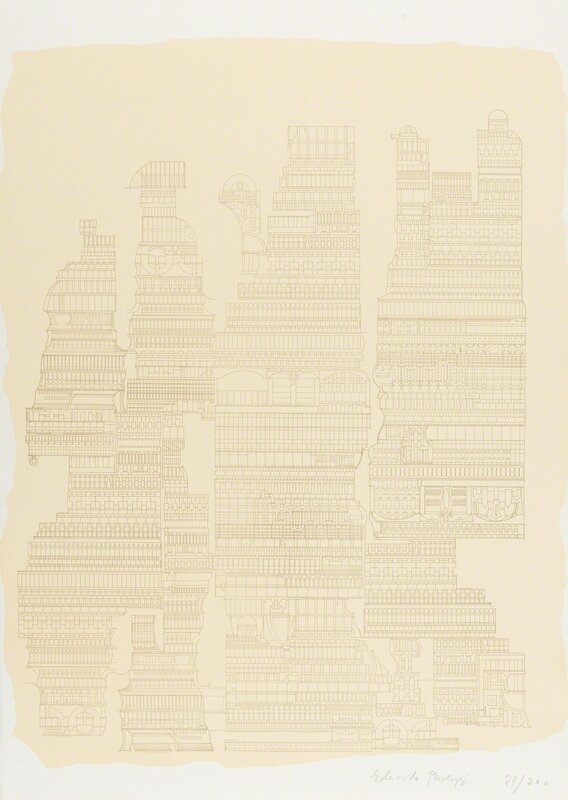 Eduardo Paolozzi, ‘Central Park East; Central Park West’, 1972, Print, The set of two screenprints in colours, Forum Auctions