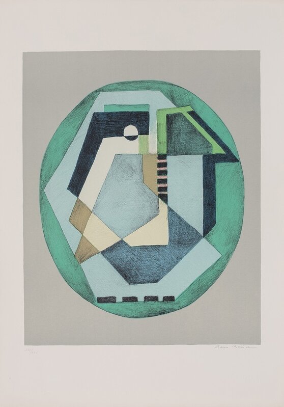 Mario Radice, ‘Composition C.Q.R.2’, 1978, Print, Lithograph on paper., Wallector