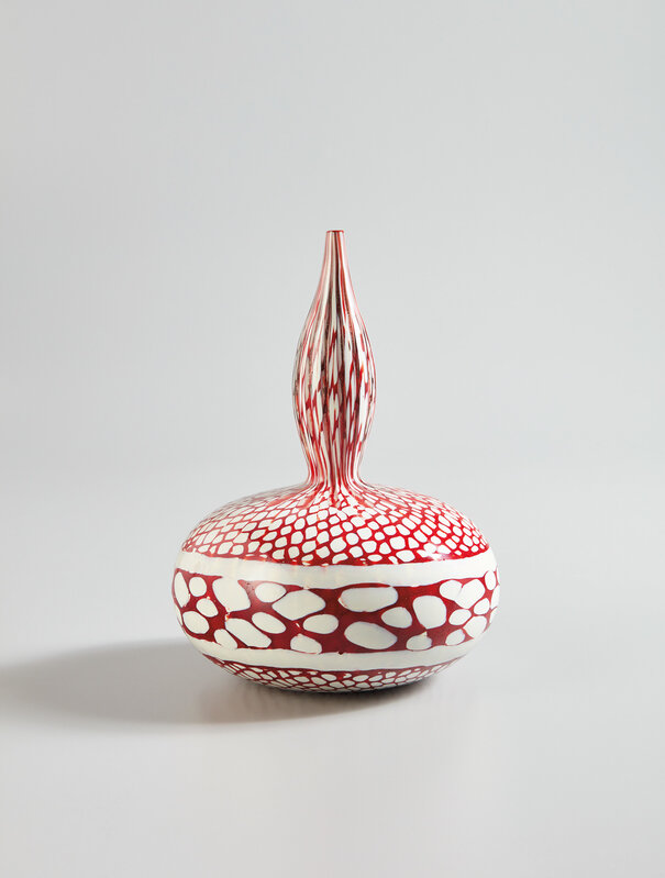 Yoichi Ohira, ‘Unique "Mosaico a Polvere" vase’, 2003, Design/Decorative Art, Hand-blown glass canes with murrine and powder inserts., Phillips