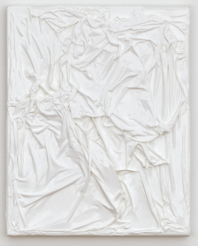 Huseyin Sami, ‘Untitled (white on white) W 3’, 2021, Painting, Synthetic polymer paint on canvas, Taubert Contemporary