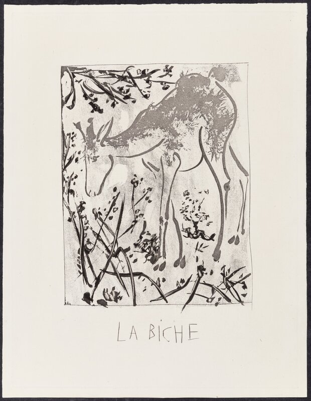 Pablo Picasso, ‘La Biche’, 1936, Print, Aquatint on wove paper, Heritage Auctions