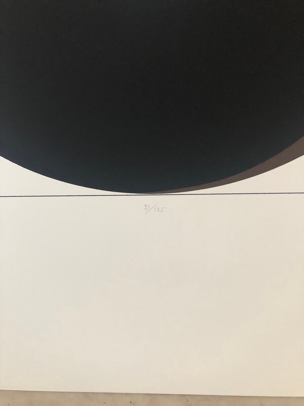 Clement Meadmore, ‘Split Ring’, 1972, Print, Silkscreen, Josef Albers Printers, Anita Shapolsky Gallery
