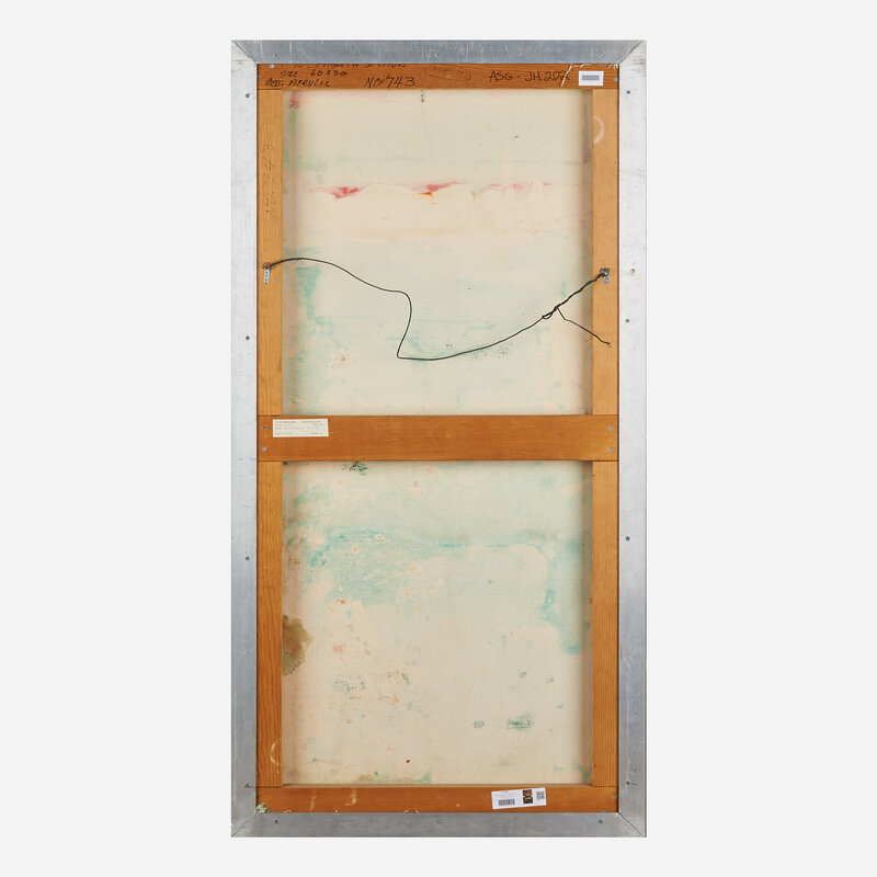 James Havard, ‘Tableta Section’, 1983, Painting, Acrylic on canvas (framed), Rago/Wright/LAMA/Toomey & Co.
