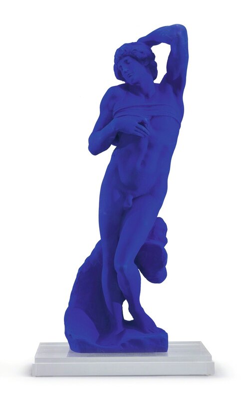 Yves Klein, ‘L'Esclave Mourant d'Après Michel Ange (S 20)’, Sculpture, Dry pigment and synthetic resin on plaster, Sotheby's: Contemporary Art Day Auction