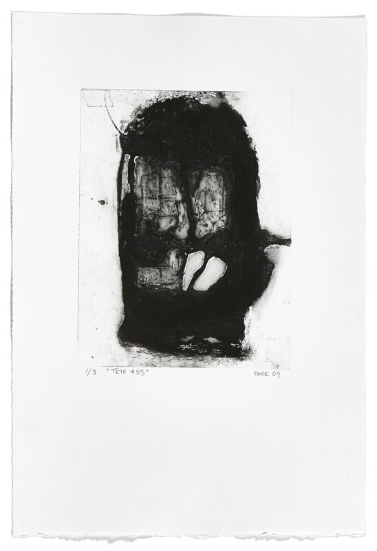 Stella Pace, ‘Tête #55’, 2009, Print, Collagraphie, Atelier-Galerie A.Piroir