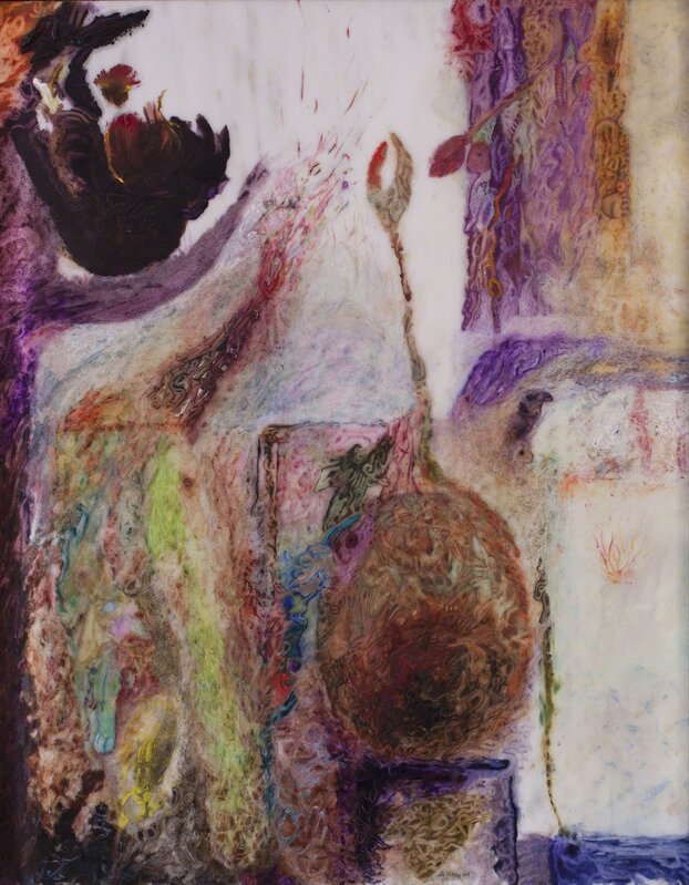 Joseph Holtzman, ‘Balbec Springtime’, 2007, Painting, Oil on marble, Hammer Museum 