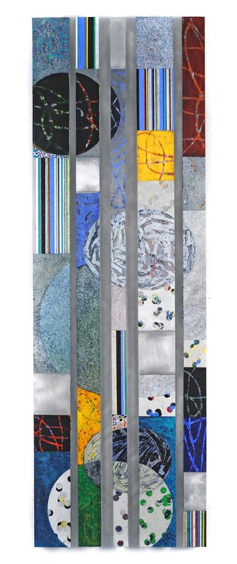 Francie Hester, ‘Strata 18 Set A’, 2017, Painting, Acrylic and cold wax on aluminum panels, Susan Eley Fine Art