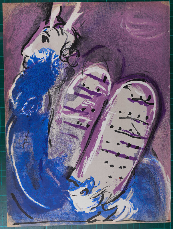 Marc Chagall, ‘La Bible : Moïse’, 1956, Print, Original lithograph on paper, NCAG