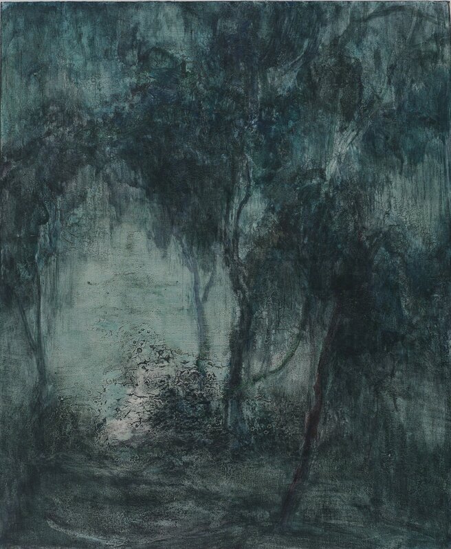 Wang Yabin, ‘ In the Light Rain ’, 2017, Painting, Mixed media on canvas, Aye Gallery