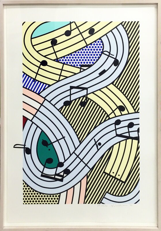 Roy Lichtenstein, ‘Composition III’, 1996, Print, Screenprint, Soho Contemporary Art