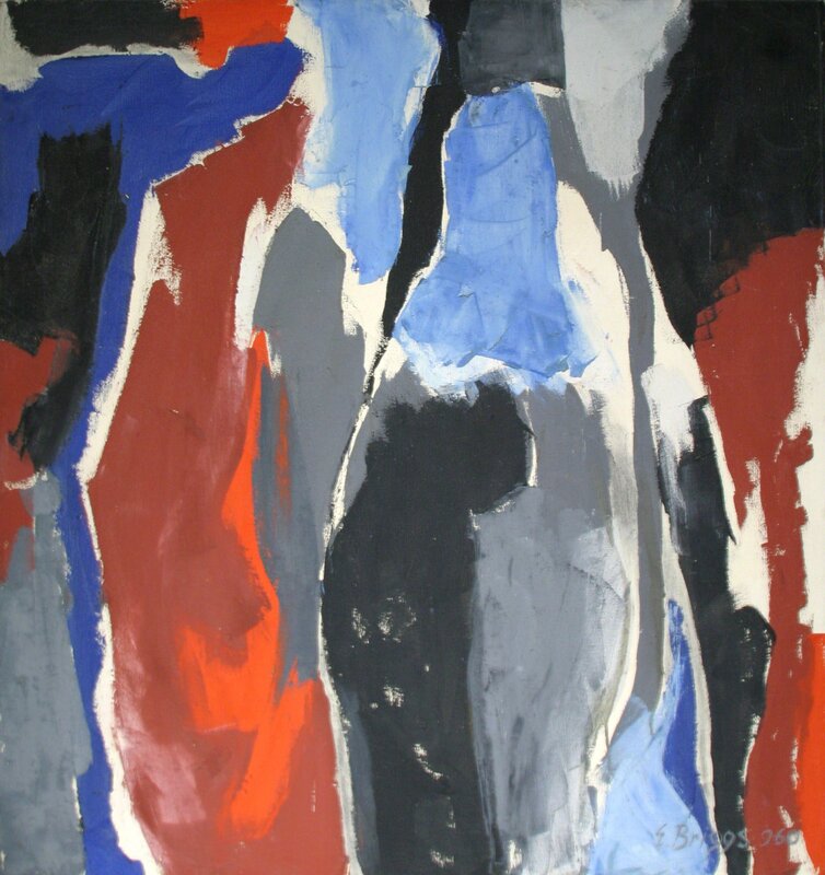 Ernest Briggs, ‘Untitled’, 1960, Painting, Oil on Canvas, Anita Shapolsky Gallery
