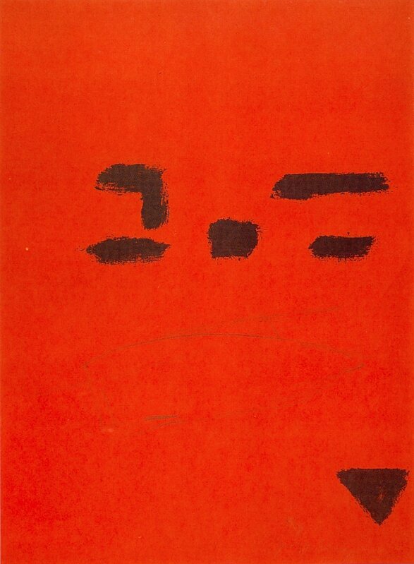 Joseph Beuys, ‘Spur II (Blatt E)’, 1977, Print, Lithograph printed on white wove, Galerie Klüser
