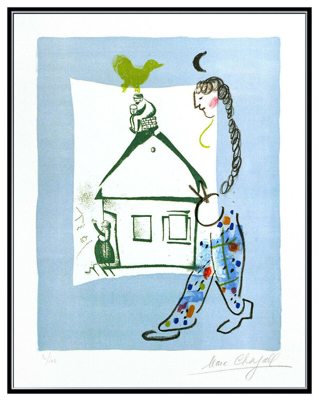 Marc Chagall, ‘The House in My Village’, 1960, Print, Color Lithograph, Original Art Broker