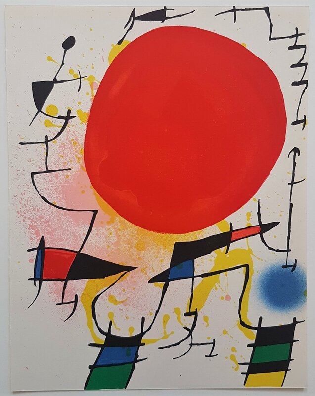 Joan Miró, ‘Litografia Original III’, 1975, Print, Color Lithograph, Cerbera Gallery