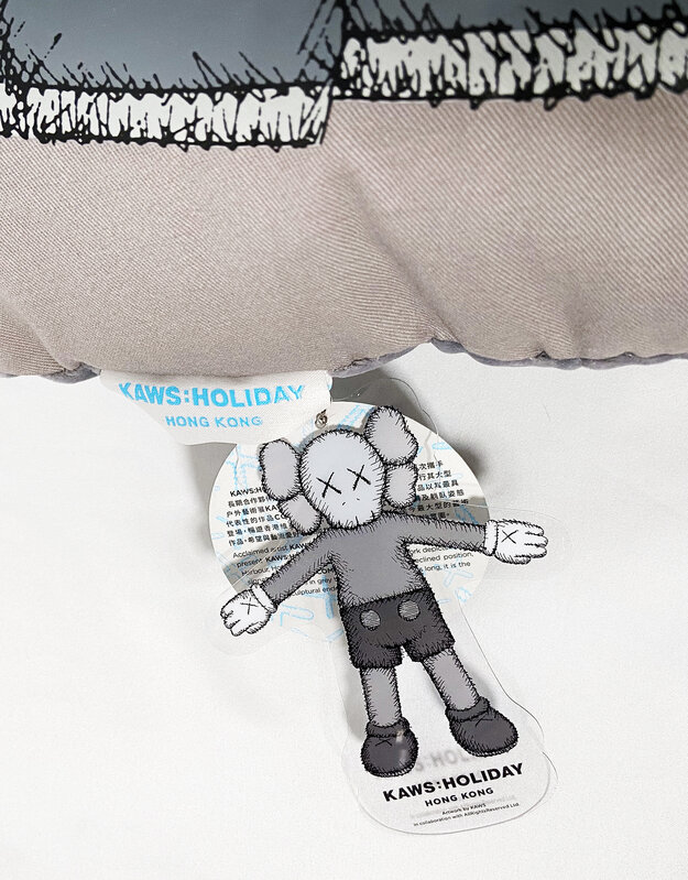 KAWS, ‘'Holiday: Companion Hong Kong' Cushion’, 2019, Design/Decorative Art, Collectible plush cushion featuring the artist's iconic character, Signari Gallery