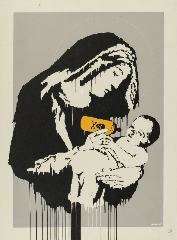 Banksy, ‘Toxic Mary’, 2004, Print, Screenprint in colours, Forum Auctions