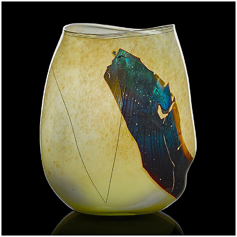 William Morris (b. 1957), ‘Shard Vessel’, 1980, Design/Decorative Art, Hand Blown Glass Vessel, Original Art Broker