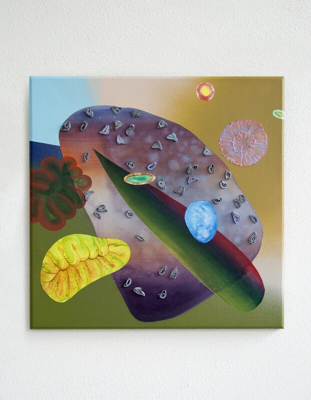 Simone Albers, ‘Substance VII’, 2018, Painting, Acrylic on panel, O-68