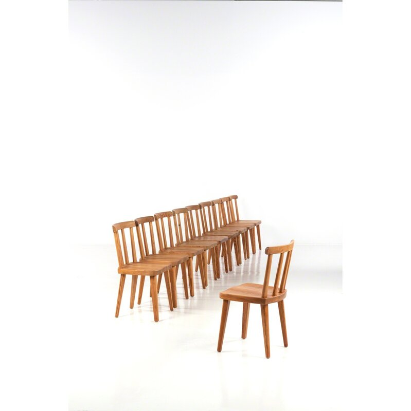 Axel Einar Hjorth, ‘Utö, Set of ten chairs’, circa 1930, Design/Decorative Art, Pin, PIASA
