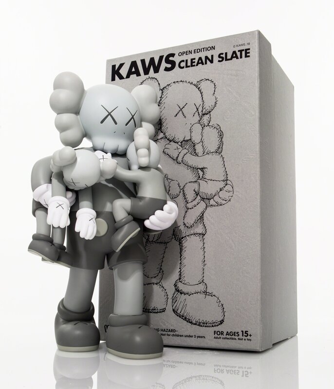 KAWS, ‘Clean Slate (Grey)’, 2018, Other, Painted cast vinyl, Heritage Auctions