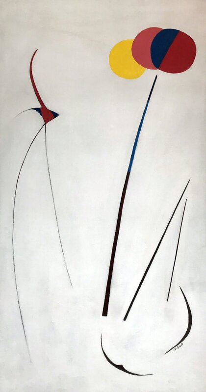 Louis Ribak, ‘Jugglers’, 1974, Painting, Acrylic on canvas, Modern West