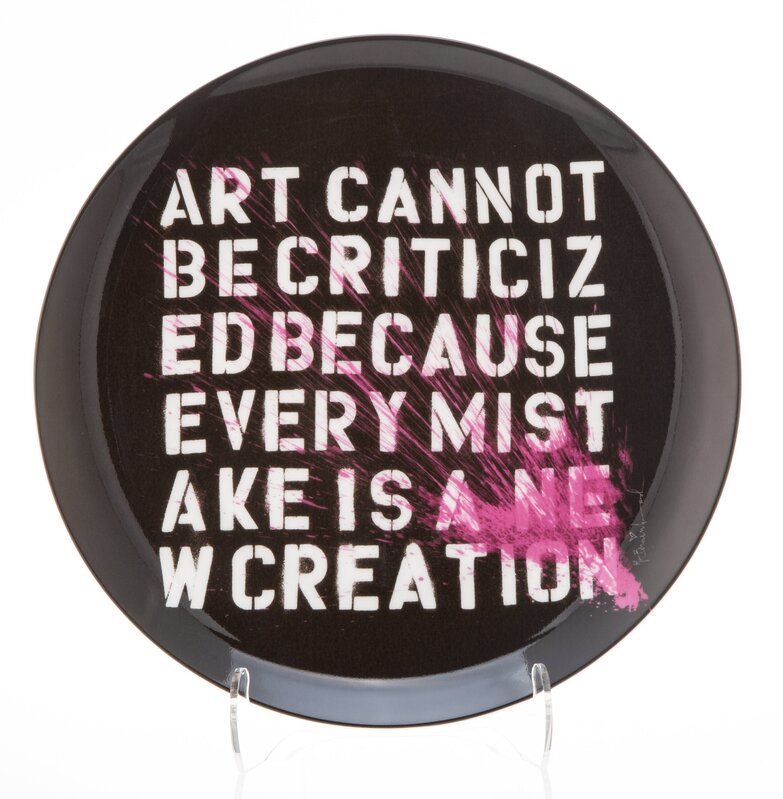 Mr. Brainwash, ‘Art Cannot Be Criticized’, 2020, Design/Decorative Art, Fine bone china, Heritage Auctions
