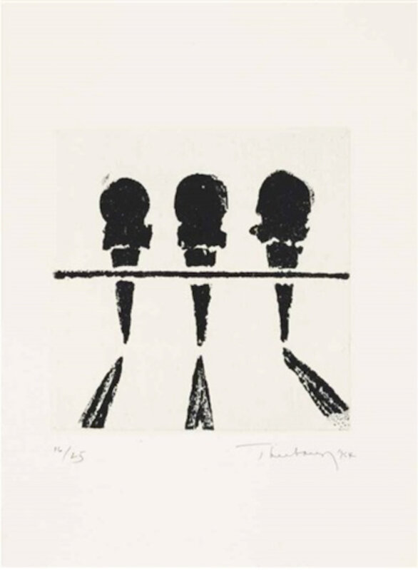 Wayne Thiebaud, ‘Sugar Cones’, 1964, Print, Aquatint, on Rives BFK paper, Dawson Cole Fine Art