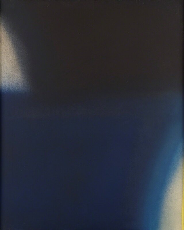 Claudio Olivieri, ‘Autocromie blu/nere’, 1973, Painting, Oil on canvas, Finarte