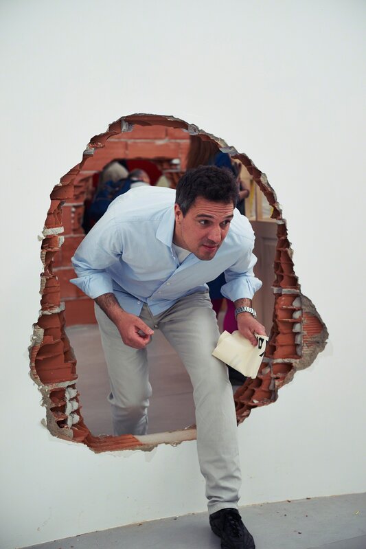 Antonio Manuel, ‘Occupations/Discoveries (Installation view)’, 1998, Installation, Bricks walls, cement and paint, dimensions variable, 56th Venice Biennale