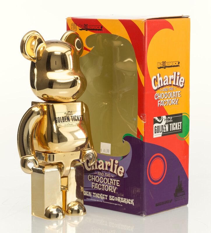 BE@RBRICK, ‘Golden Ticket Be@rbrick 400%’, 2005, Sculpture, Painted cast resin, Heritage Auctions