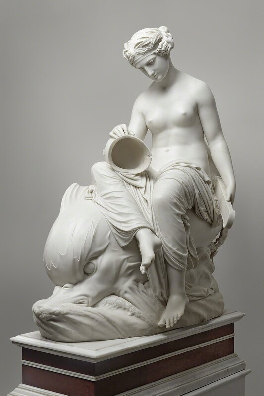 Emil Wolff, ‘Thetis on a Dolphin’, XIX C., Sculpture, Marble, The State Hermitage Museum