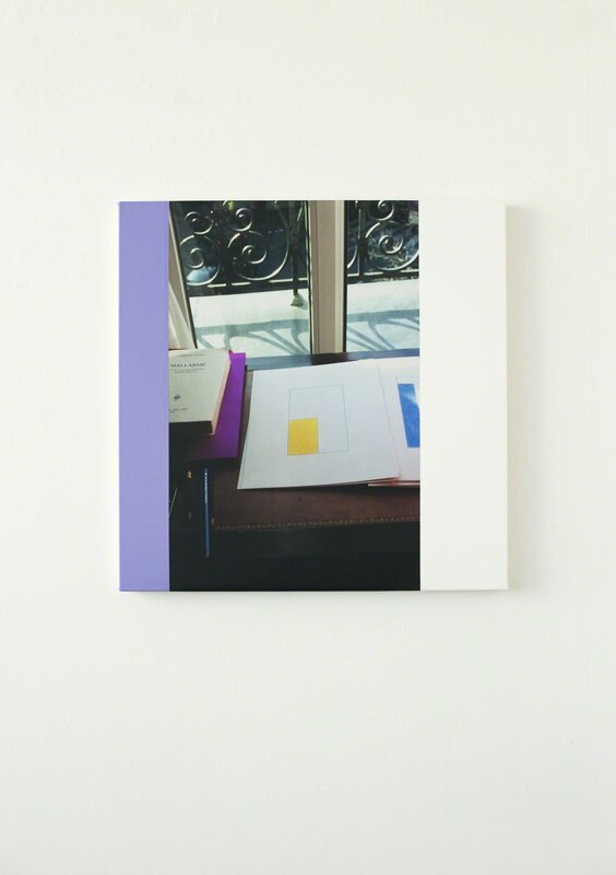 Ian Wallace, ‘Abstract Composition (Hotel de Nice, Paris) I’, 2015, Painting, Photolaminate and acrylic on canvas, Jessica Silverman