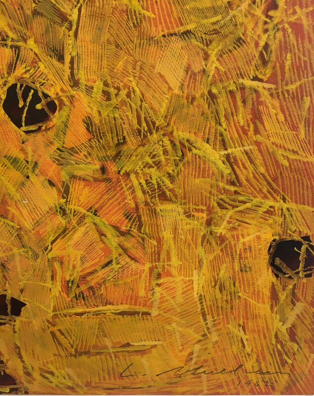 Lee Mullican, ‘Abstraction’, 1962, Painting, Oil on paper, 203 Fine Art