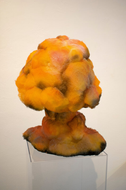 Christine Albane, ‘Killing Mushroom’, 2022, Sculpture, Sculpture on Poly fill & spray paint, Fountain House Gallery