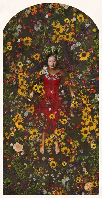 Kahn & Selesnick, ‘Hazel, Sunflower, Salamander’, Photography, Archival Pigment Print, Candela Gallery